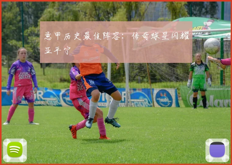 意甲历史最佳阵容：传奇球星闪耀亚平宁